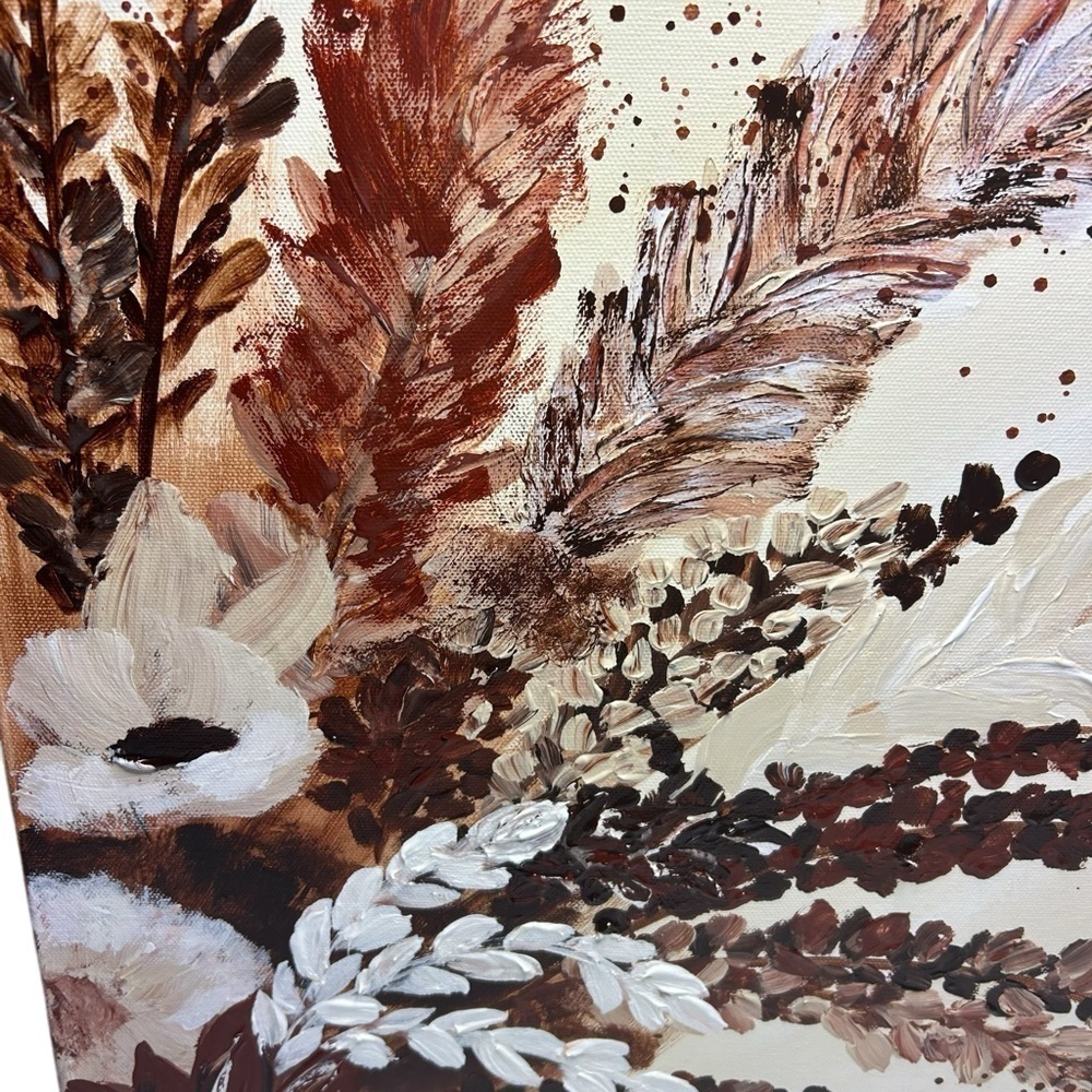 Original Artwork Acrylics on Canvas Impressionism 16" x 16" - Picture 7 of 14